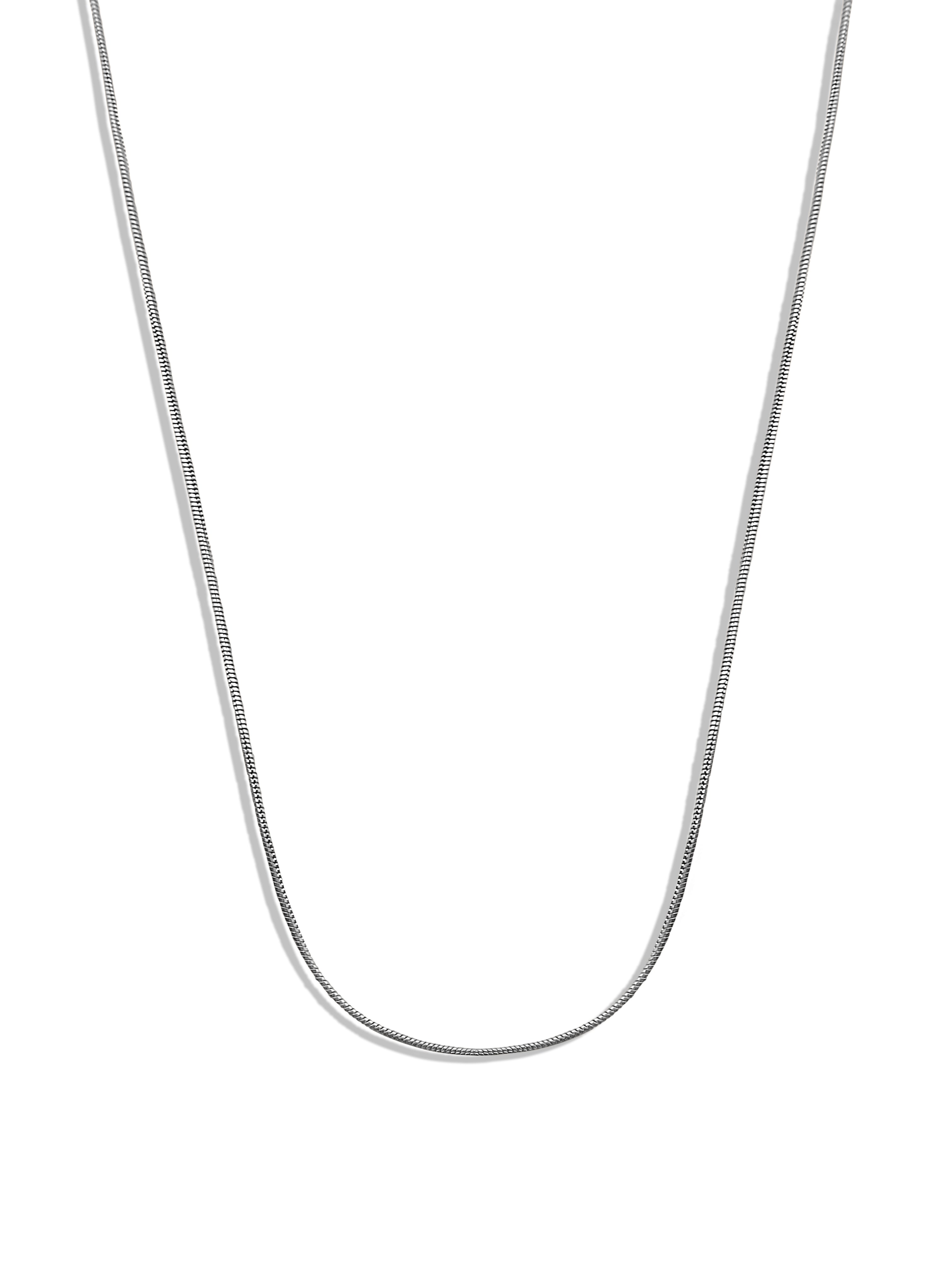 Minimal snake necklace